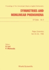 Image for Symmetries And Nonlinear Phenomena - Proceedings Of The International School On Applied Mathematics