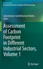 Image for Assessment of carbon footprint in different industrial sectorsVolume 1
