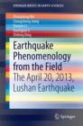 Image for Earthquake Phenomenology from the Field