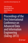 Image for Proceedings of the First International Conference on Advanced Data and Information Engineering (DaEng-2013)