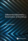 Image for Differential geometry and kinematics of continua