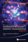 Image for Materials Science And Energy Engineering (Cmsee 2014) - Proceedings Of The 2014 International Conference