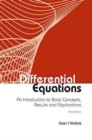 Image for Differential equations  : an introduction to basic concepts, results, and applications