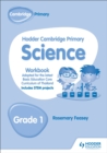 Image for Hodder Cambridge Primary Science Workbook Grade 1 : Adapted for Thailand