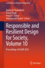 Image for Responsible and Resilient Design for Society, Volume 10