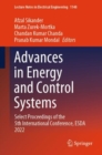 Image for Advances in energy and control systems  : select proceedings of the 5th International Conference, ESDA 2022