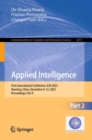 Image for Applied intelligence  : First International Conference, ICAI 2023, Nanning, China, December 8-12, 2023, proceedingsPart II