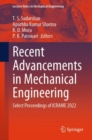 Image for Recent Advancements in Mechanical Engineering : Select Proceedings of ICRAME 2022