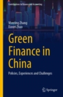 Image for Green finance in China  : policies, experiences and challenges
