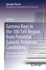 Image for Gamma Rays in the 100 TeV Region from Potential Galactic PeVatron Candidates