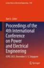Image for Proceedings of the 4th International Conference on Power and Electrical Engineering : ICPEE 2023, November 3–5, Singapore