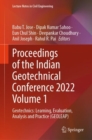 Image for Proceedings of the Indian Geotechnical Conference 2022 Volume 1