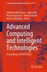 Image for Advanced Computing and Intelligent Technologies