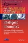 Image for Intelligent Informatics : Proceedings of Eighth International Symposium on Intelligent Informatics (ISI 2023)