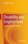 Image for Disability and employment  : towards a humanistic economy