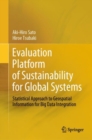 Image for Evaluation Platform of Sustainability for Global Systems : Statistical Approach to Geospatial Information for Big Data Integration