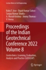 Image for Proceedings of the Indian Geotechnical Conference 2022 Volume 8