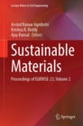 Image for Sustainable Materials : Proceedings of EGRWSE-23, Volume 2