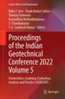 Image for Proceedings of the Indian Geotechnical Conference 2022 Volume 5
