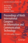 Image for Proceedings of Ninth International Congress on Information and Communication Technology