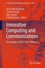 Image for Innovative Computing and Communications : Proceedings of ICICC 2024, Volume 1