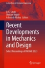 Image for Recent Developments in Mechanics and Design