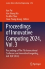 Image for Proceedings of Innovative Computing 2024 Vol 3
