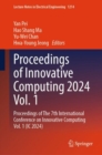 Image for Proceedings of Innovative Computing 2024 Vol. 1
