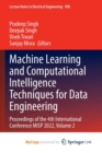 Image for Machine Learning and Computational Intelligence Techniques for Data Engineering
