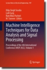 Image for Machine Intelligence Techniques for Data Analysis and Signal Processing