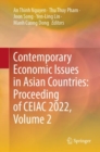 Image for Contemporary economic issues in Asian countries  : proceeding of CEIAC 2022Volume 2