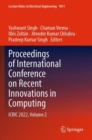 Image for Proceedings of International Conference on Recent Innovations in Computing