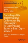 Image for Proceedings of the 4th International Conference on Big Data Analytics for Cyber-Physical System in Smart City Volume 1: BDCPS 2022, Dec 16-17, Bangkok, Thailand