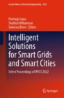 Image for Intelligent Solutions for Smart Grids and Smart Cities: Select Proceedings of IPECS 2022