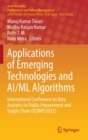 Image for Applications of Emerging Technologies and AI/ML Algorithms