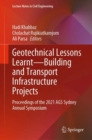 Image for Geotechnical Lessons Learnt - Building and Transport Infrastructure Projects: Proceedings of the 2021 AGS Sydney Annual Symposium