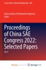 Image for Proceedings of China SAE Congress 2022 : Selected Papers