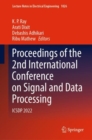 Image for Proceedings of the 2nd International Conference on Signal and Data Processing  : ICSDP 2022
