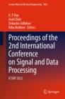 Image for Proceedings of the 2nd International Conference on Signal and Data Processing: ICSDP 2022 : 1026