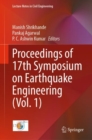 Image for Proceedings of 17th Symposium on Earthquake Engineering (Vol. 1)