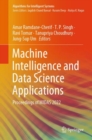 Image for Machine Intelligence and Data Science Applications