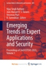 Image for Emerging Trends in Expert Applications and Security : Proceedings of 2nd ICETEAS 2023, Volume 1