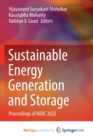 Image for Sustainable Energy Generation and Storage : Proceedings of NERC 2022