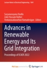 Image for Advances in Renewable Energy and Its Grid Integration