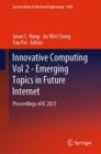 Image for Innovative Computing Vol 2 - Emerging Topics in Future Internet