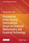 Image for Proceedings of the Second International Forum on Financial Mathematics and Financial Technology