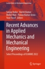 Image for Recent Advances in Applied Mechanics and Mechanical Engineering: Select Proceedings of ICAMME 2022