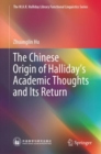 Image for Halliday and Chinese Linguistics: The Full Circle