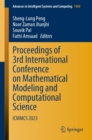 Image for Proceedings of 3rd International Conference on Mathematical Modeling and Computational Science: ICMMCS 2023