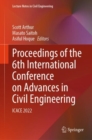 Image for Proceedings of the 6th International Conference on Advances in Civil Engineering